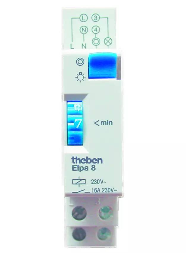 Timer illuminazione scale Theben ELPA 8 1 pz.