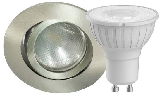 Megatron MT75415 MT75415 Luminaire à LED encastrable Couleur déclairage (ampoule LED): blanc
