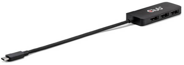 club3D USB-C® adaptér [1x USB-C® - 3x zásuvka DisplayPort] CSV-1553