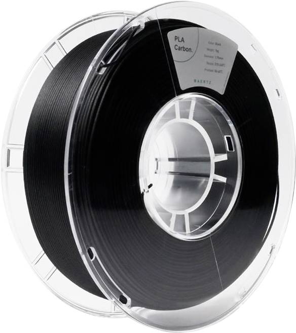 Maertz PMMA-1023-001 PMMA-1023-001 Filamento per stampante 3D PLA carbonio resistente al calore, Elevata rigidità 1.75 mm 1000 g Nero 1 pz.