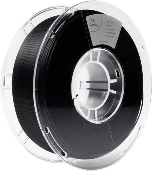 Maertz PMMA-1023-001 PMMA-1023-001 vlákno pre 3D tlačiarne PLA uhlík Žiaruvzdorné, Vysoká tuhosť 1.75 mm 1000 g čierna  1 ks