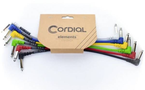 Cordial 14795 jack audio prepojovací kábel [1x jack zástrčka 6,3 mm (mono) - 1x jack zástrčka 6,3 mm (mono)] 3 m čierna PVC plášť