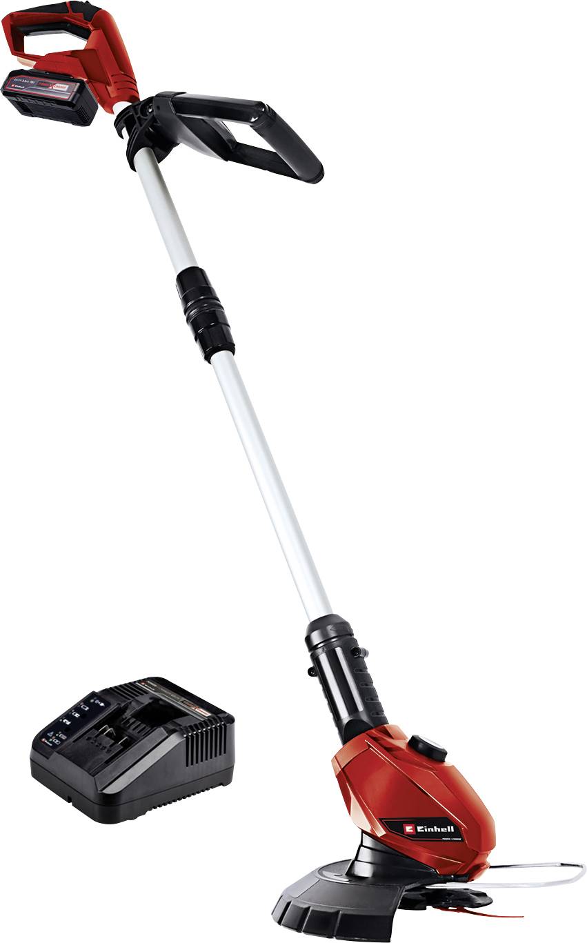 Einhell GE-CT 18 Li (1x 2,5Ah) Akku-Rasentrimmer a batteria Decespugliatore a batteria Tirante regolabile 18 V Larghezza di taglio (max.): 24 cm