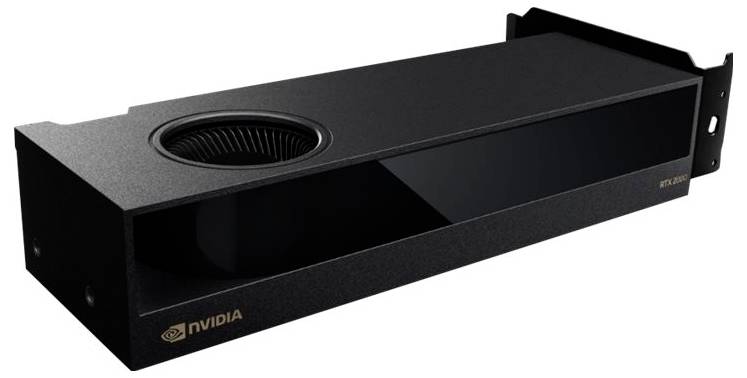Nvidia Scheda grafica Nvidia RTX 2000 Ada 16 GB RAM GDDR6 PCIe x16 Mini DisplayPort Vulcano