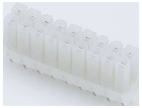 Molex 15-24-7180 Female header, inbouw (standaard) Inhoud: 1 stuk(s) Bulk