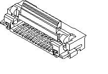 Molex 52892-0895 FFC/FPC-aansluiting Inhoud: 1 stuk(s) Tape on Full reel