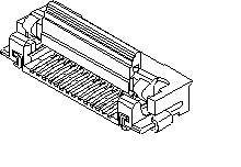 Molex 52893-1895 FFC/FPC-aansluiting Inhoud: 1 stuk(s) Tape on Full reel