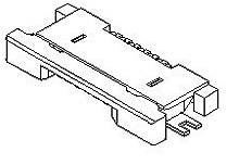Molex 54548-2670 FFC/FPC-aansluiting Inhoud: 1 stuk(s) Tape on Full reel