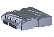 Molex 501461-0591 FFC/FPC-aansluiting Totaal aantal polen: 5 Rastermaat: 0.50 mm Inhoud: 1 stuk(s) Tape on Full reel