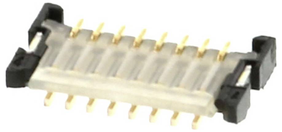 Molex 501461-0891 FFC/FPC-aansluiting Totaal aantal polen: 8 Rastermaat: 0.50 mm Inhoud: 1 stuk(s) Tape on Full reel