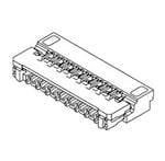 Molex 503566-0900 FFC/FPC-aansluiting Inhoud: 1 stuk(s) Tape on Full reel