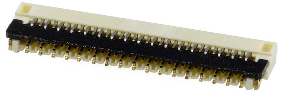 Molex 503566-3302 FFC/FPC-aansluiting Totaal aantal polen: 33 Rastermaat: 0.30 mm Inhoud: 1 stuk(s) Tape on Full reel