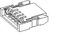 Molex 501461-0501 FFC/FPC-aansluiting Inhoud: 1 stuk(s) Tape on Full reel