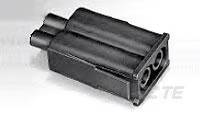 TE Connectivity 862382-1 Printplaatconnector Totaal aantal polen: 2 Inhoud: 1 stuk(s) Package