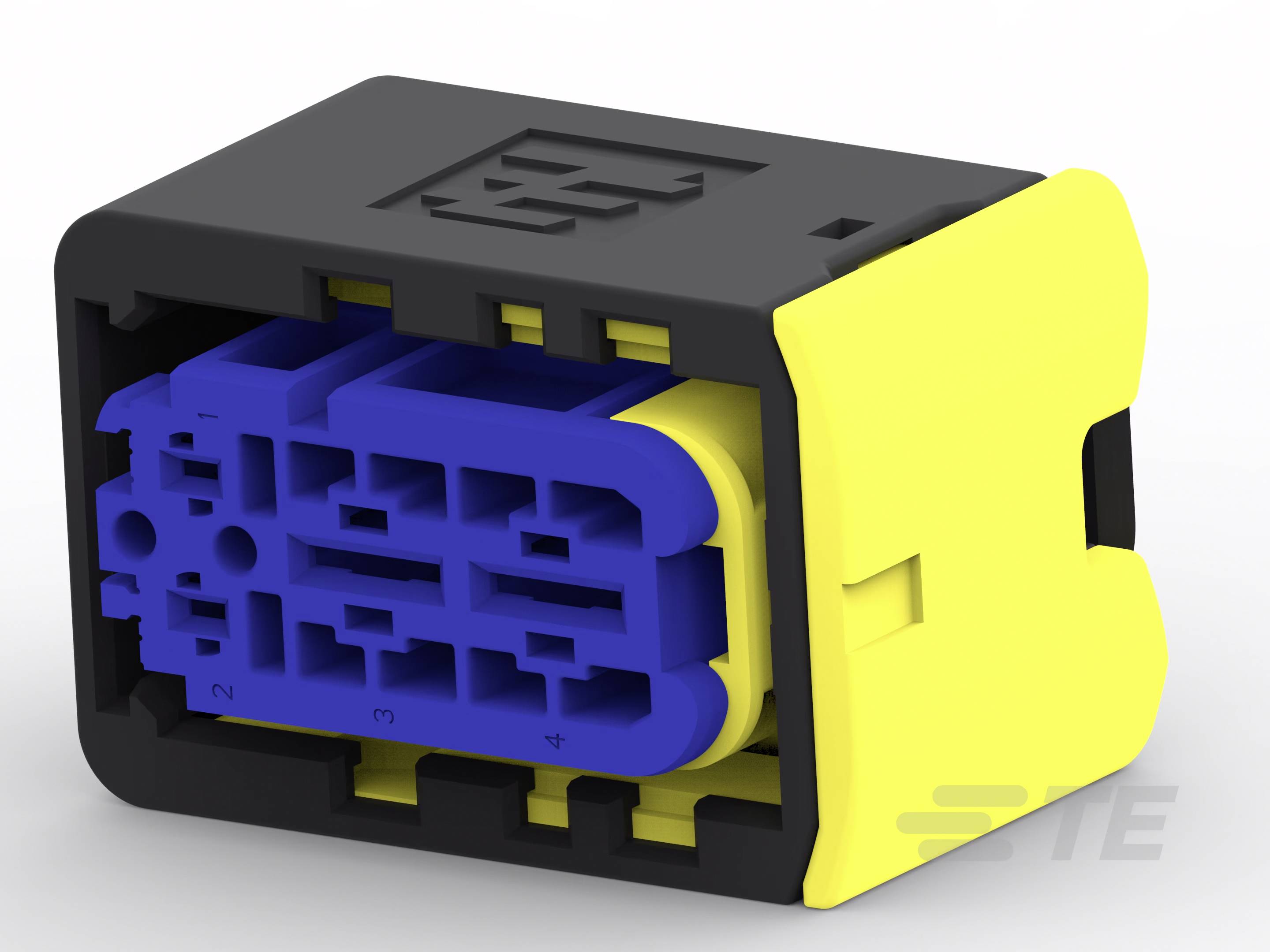 TE Connectivity 4-2208157-1 Printplaatconnector Totaal aantal polen: 4 Rastermaat: 9 mm Inhoud: 1 stuk(s) Carton