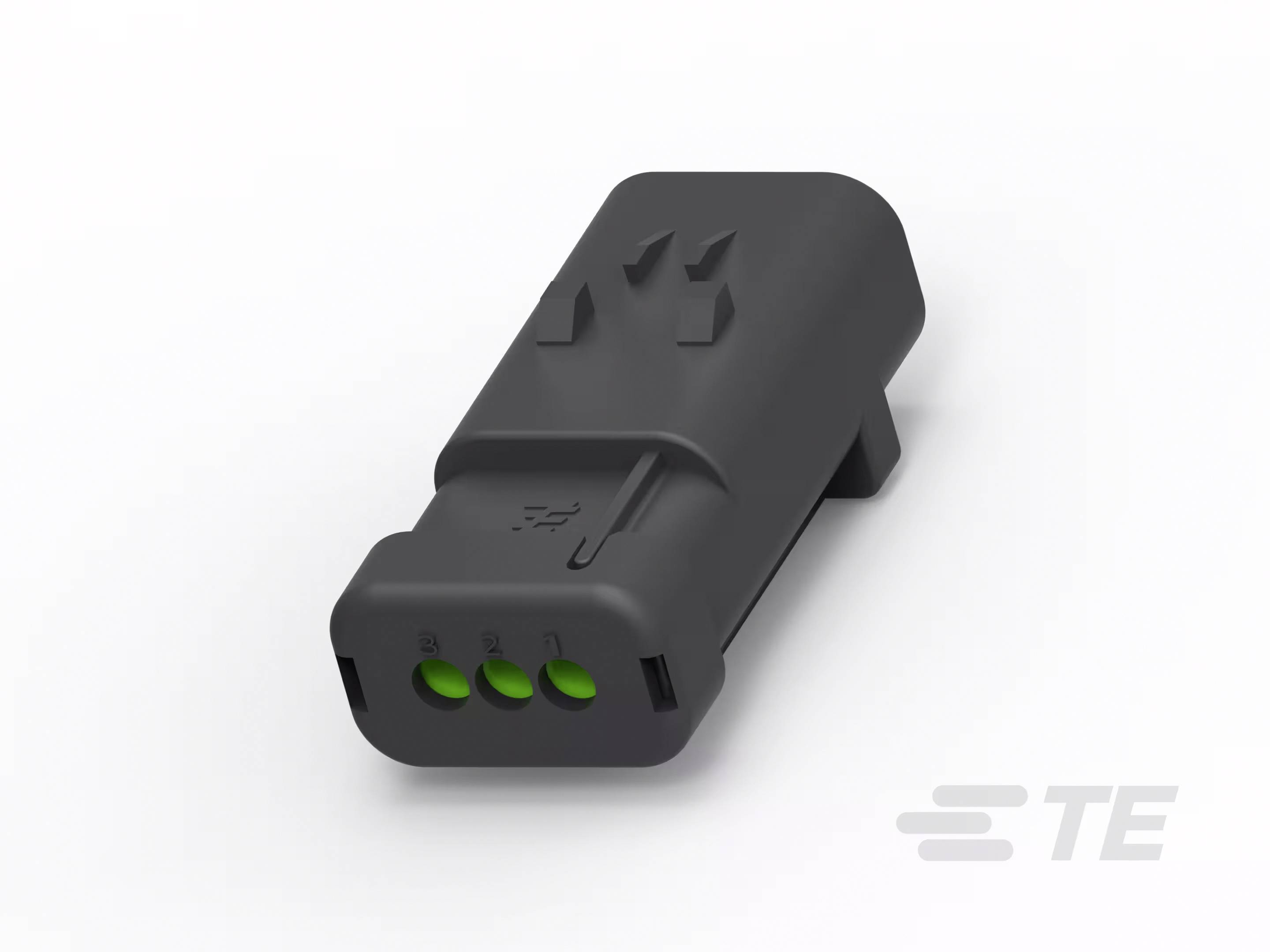 TE Connectivity 1717673-3 Printplaatconnector AMPSEAL16 Totaal aantal polen: 3 Rastermaat: 4.5 mm Inhoud: 1 stuk(s) Bag
