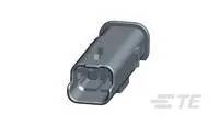 TE Connectivity 1801174-4 Printplaatconnector Totaal aantal polen: 2 Rastermaat: 3.33 mm Inhoud: 1 stuk(s) Box