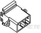 TE Connectivity 1-174937-1 Printplaatconnector Totaal aantal polen: 8 Inhoud: 1 stuk(s) Tray