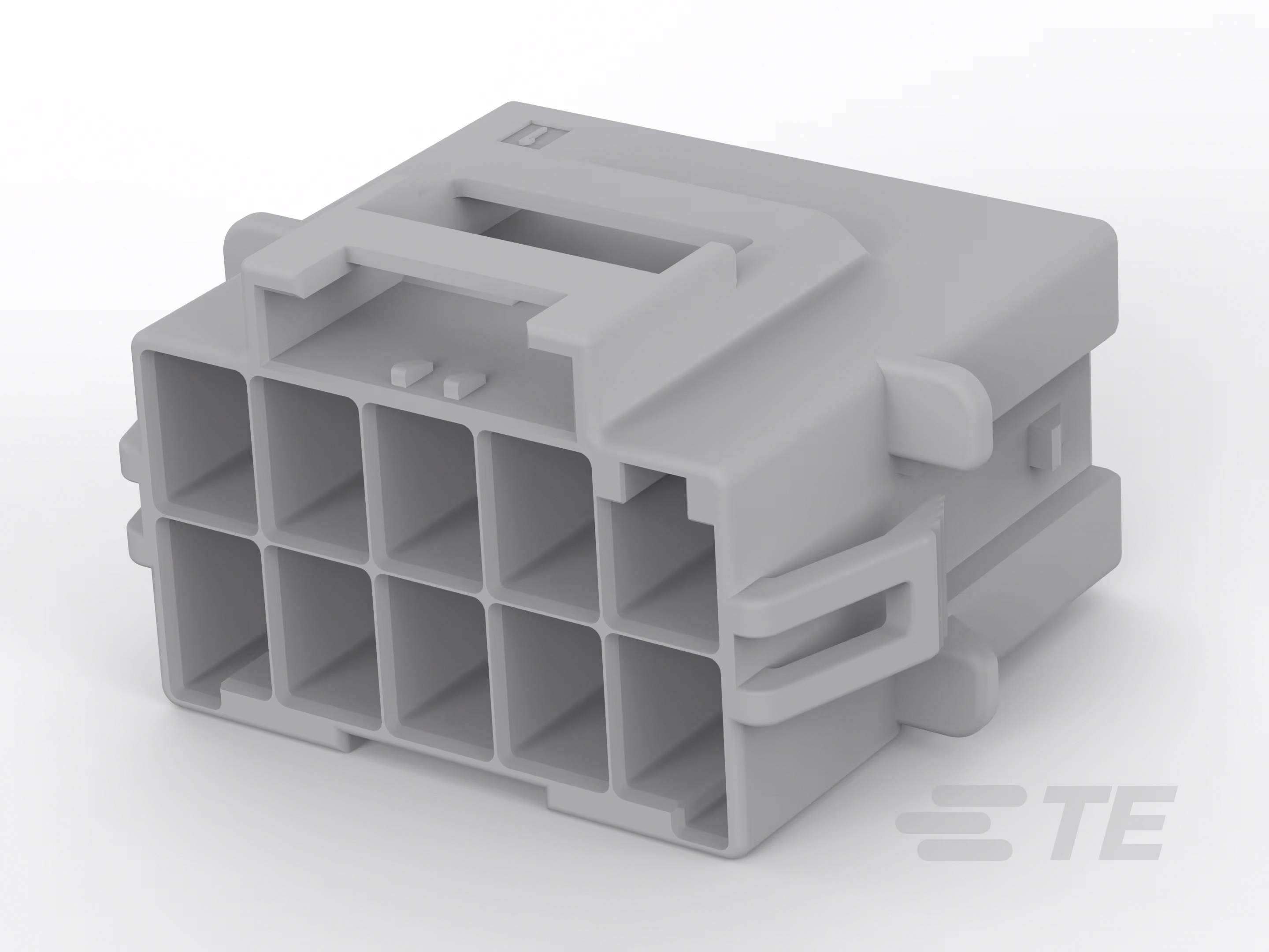 TE Connectivity 5-1971775-5 Printplaatconnector Totaal aantal polen: 10 Rastermaat: 6 mm Inhoud: 1 stuk(s) Carton