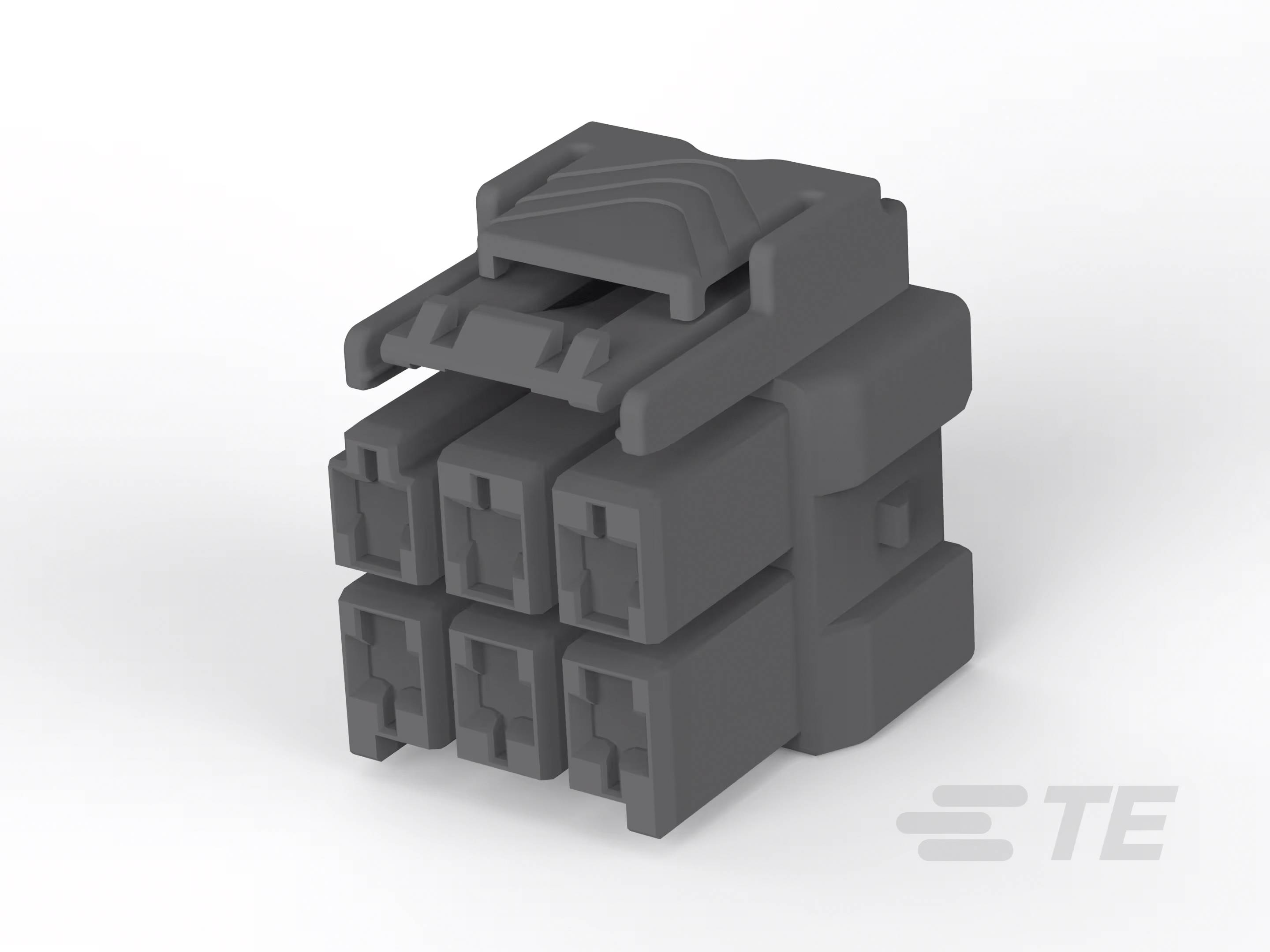 TE Connectivity 5-2232266-3 Printplaatconnector Totaal aantal polen: 6 Rastermaat: 6 mm Inhoud: 1 stuk(s) Carton