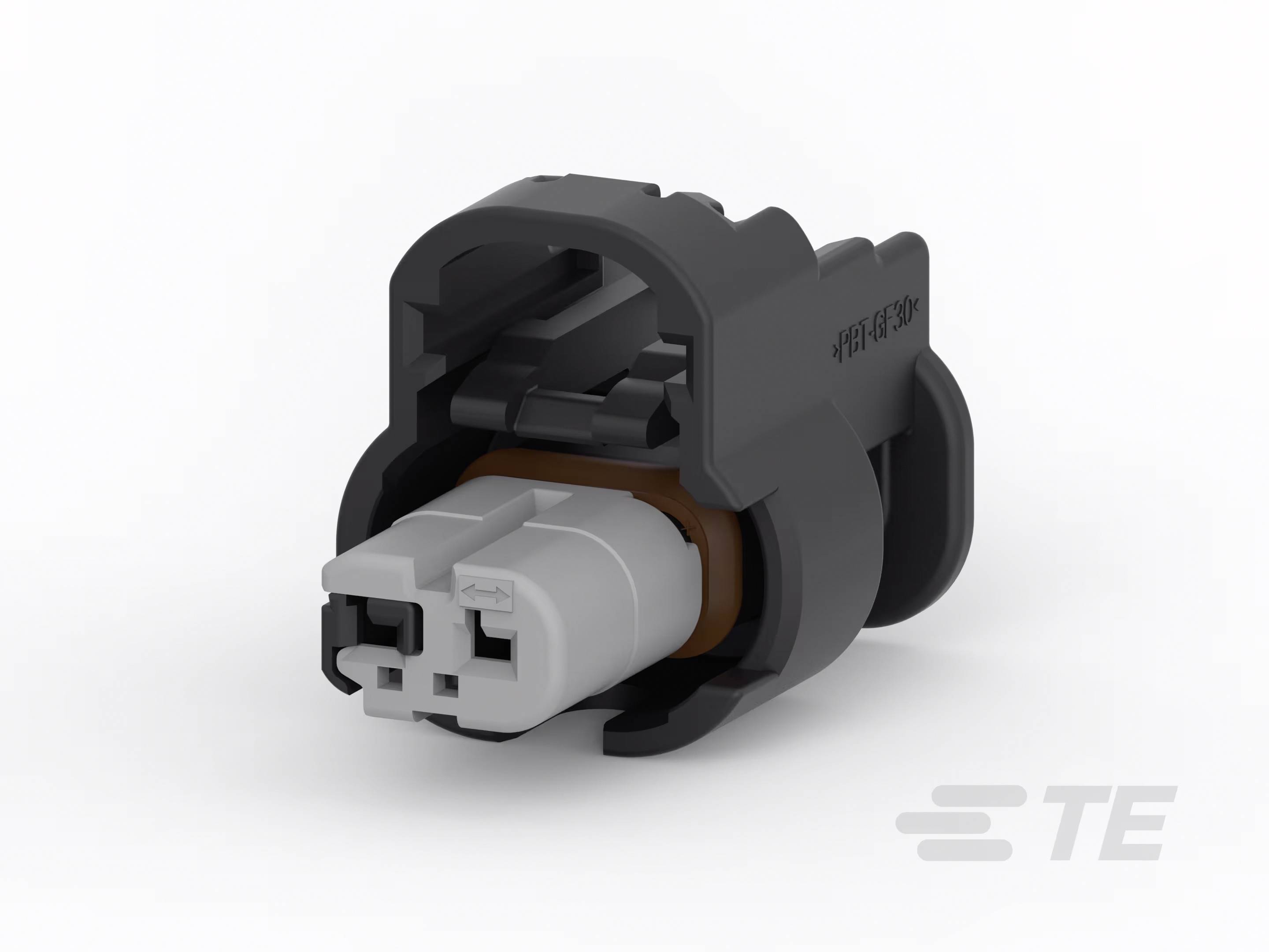 TE Connectivity 2304514-2 Printplaatconnector Totaal aantal polen: 2 Rastermaat: 4 mm Inhoud: 1 stuk(s) Bulk