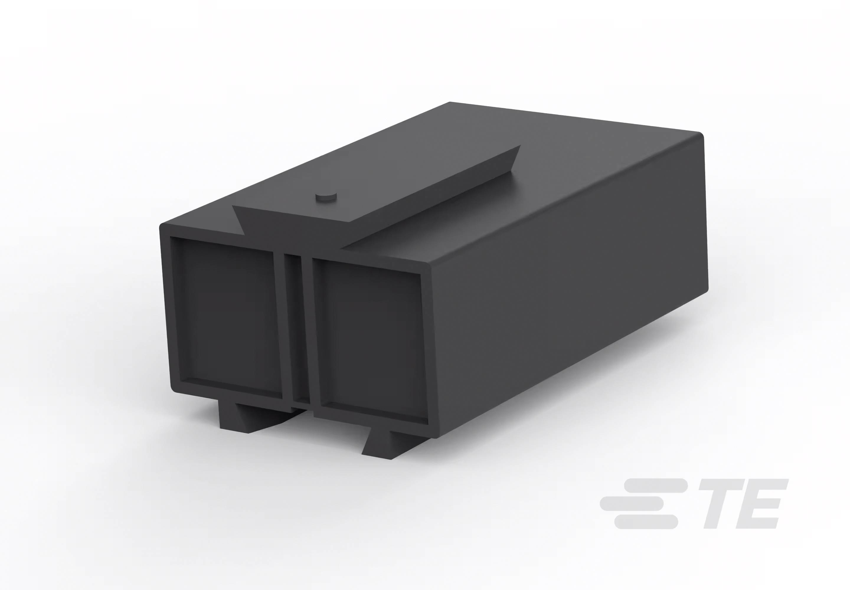 TE Connectivity 927203-1 Printplaatconnector FASTIN-FASTON Totaal aantal polen: 2 Rastermaat: 10 mm Inhoud: 1 stuk(s) Carton