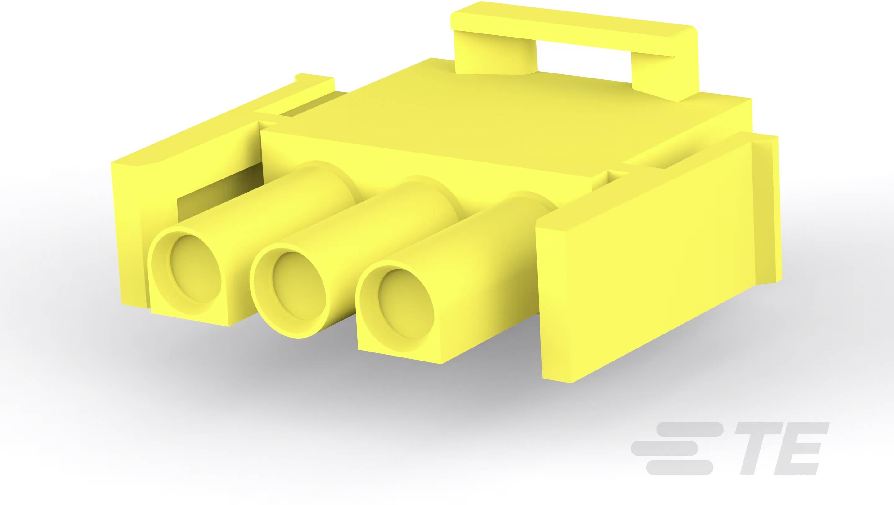 TE Connectivity 1-350766-4 Printplaatconnector Universal-MATE-N-LOK Totaal aantal polen: 3 Rastermaat: 6.35 mm Inhoud: 1 stuk(s) Package