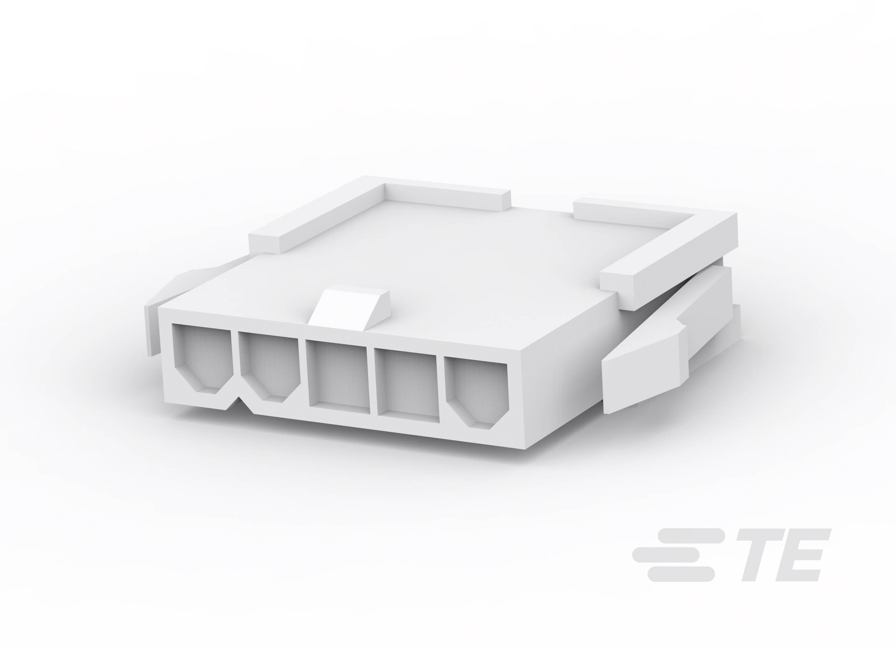 TE Connectivity 2029177-5 Printplaatconnector VAL-U-LOK Totaal aantal polen: 5 Rastermaat: 4.2 mm Inhoud: 1 stuk(s) Bag