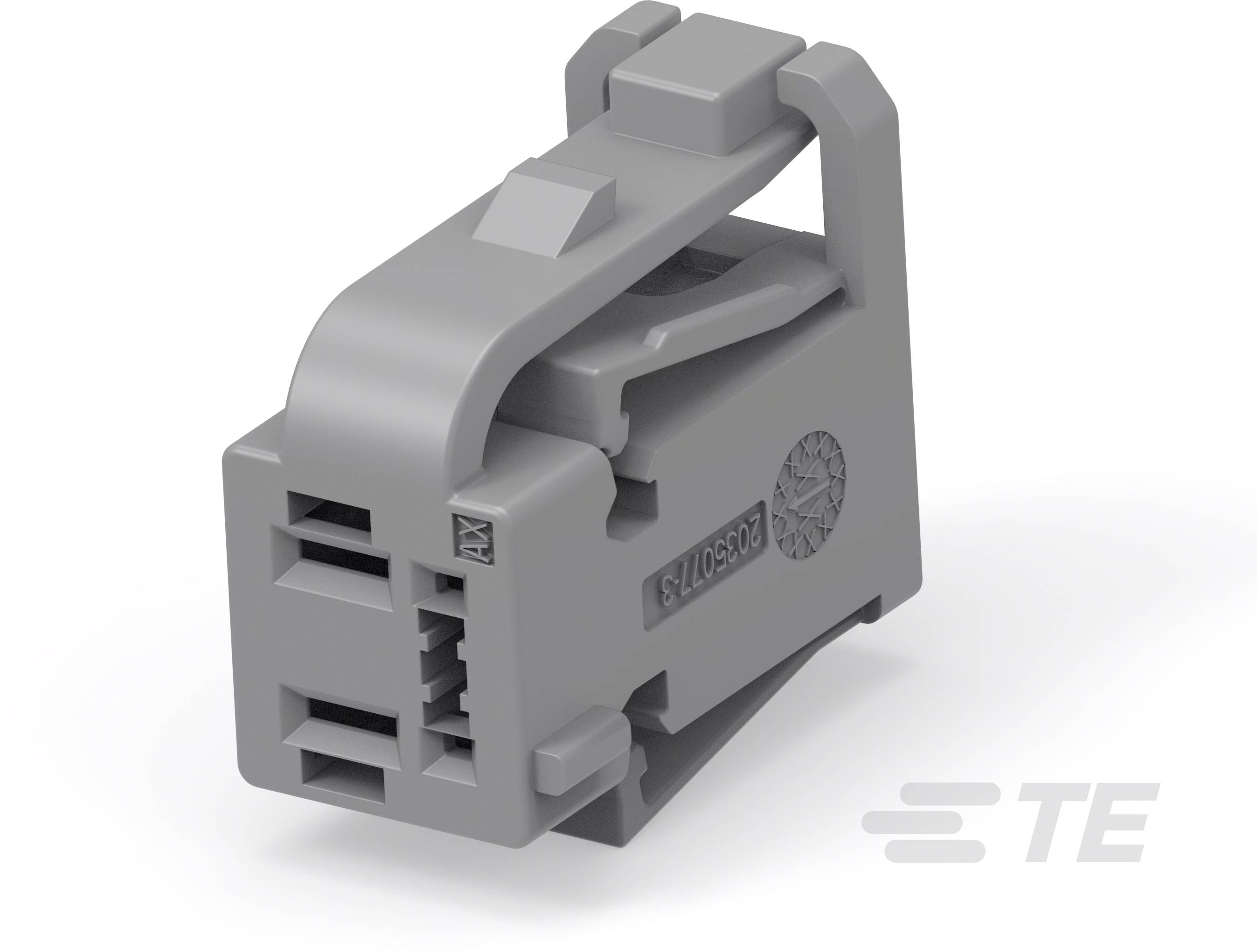 TE Connectivity 2035077-3 Printplaatconnector Totaal aantal polen: 4 Inhoud: 1 stuk(s) Package