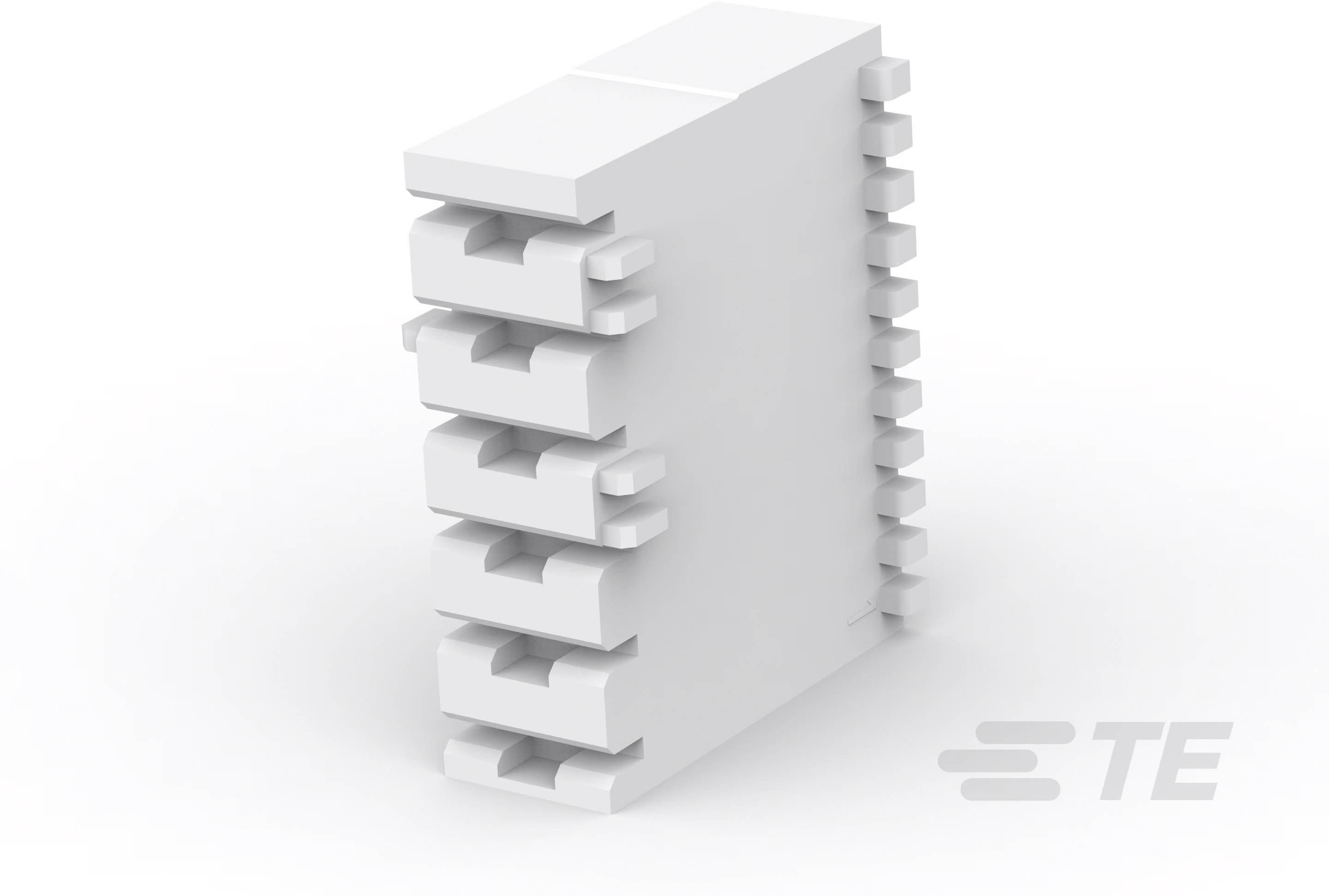 TE Connectivity 521208-5 Printplaatconnector Totaal aantal polen: 6 Rastermaat: 5 mm Inhoud: 1 stuk(s) Package
