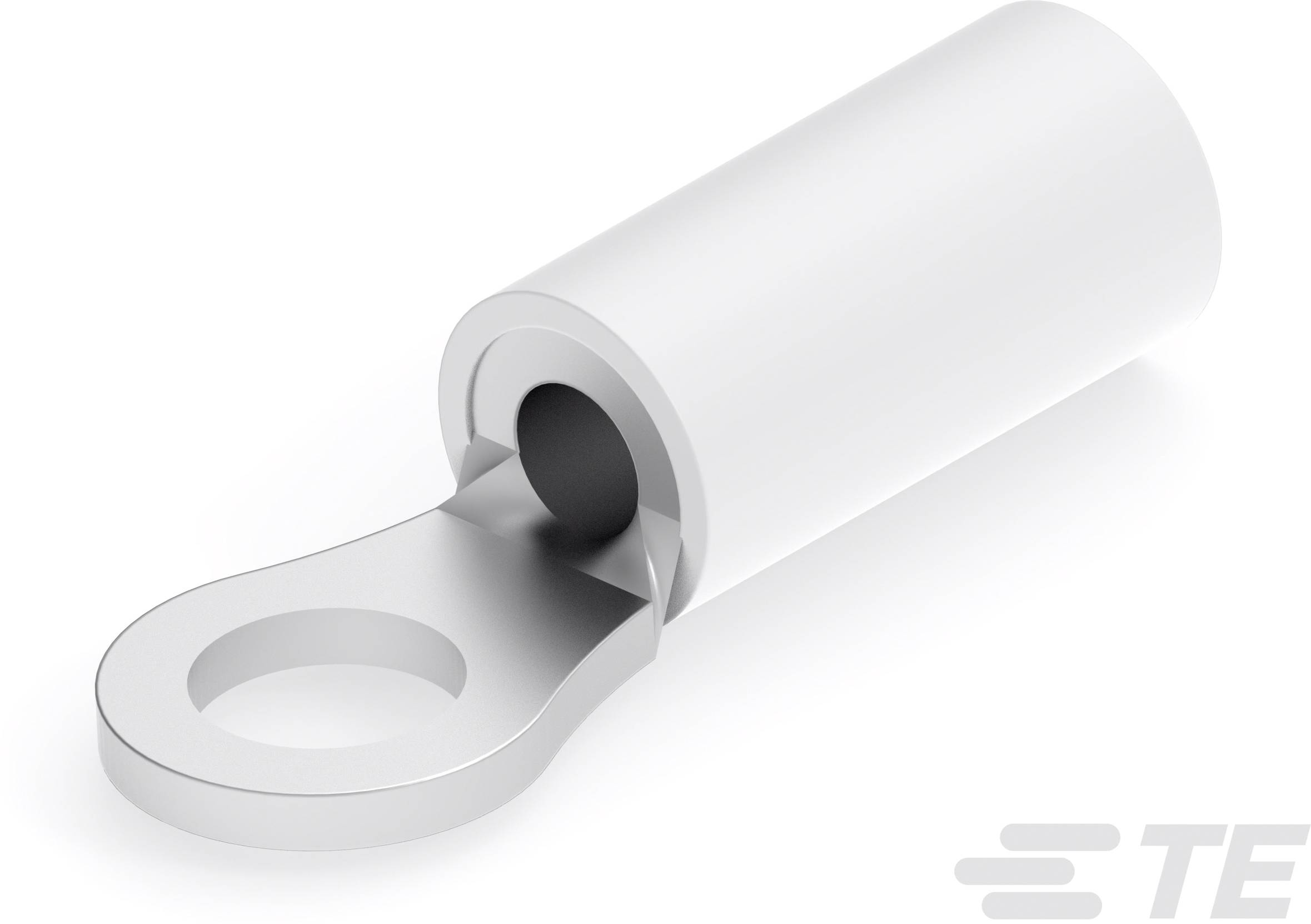 TE Connectivity 170647-2 Ringkabelschoen Dwarsdoorsnede (max.): 2 mm&sup2; Schachtdiameter: 5.26 mm Deels ge&iuml;soleerd 1 stuk(s) Box