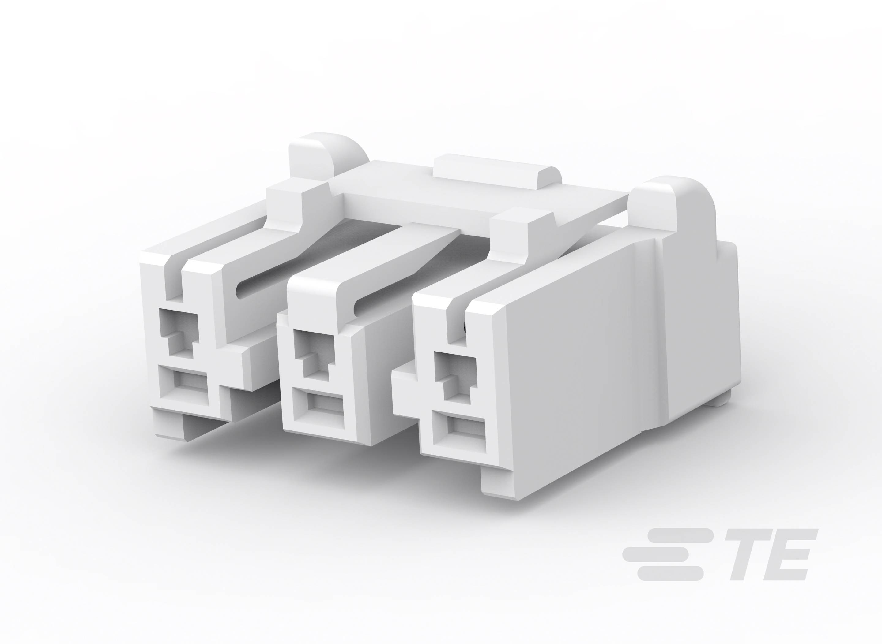 TE Connectivity 1747047-1 Printplaatconnector Totaal aantal polen: 3 Rastermaat: 6.5 mm Inhoud: 1 stuk(s) Bag