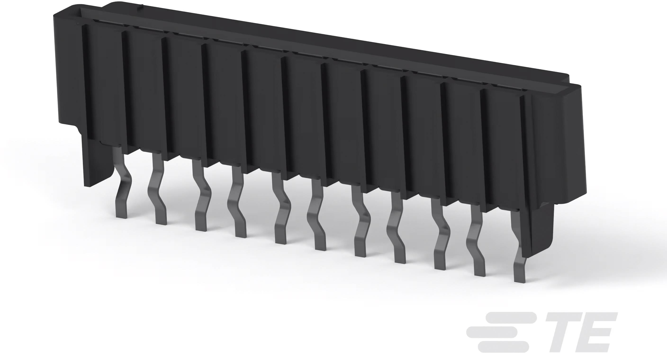 TE Connectivity 6-487509-0 FFC/FPC-aansluiting Totaal aantal polen: 11 Rastermaat: 2.54 mm Inhoud: 1 stuk(s) Tray