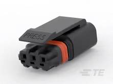 TE Connectivity 2-2834074-3 Printplaatconnector Totaal aantal polen: 3 Rastermaat: 2.5 mm Inhoud: 1 stuk(s) Tray