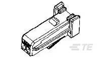 TE Connectivity 1473143-1 Printplaatconnector Totaal aantal polen: 2 Inhoud: 1 stuk(s) Bag