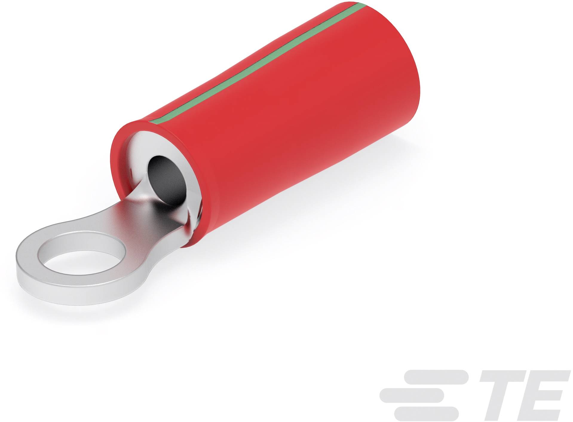 TE Connectivity 327654 Ringkabelschoen Dwarsdoorsnede (max.): 1.31 mm&sup2; Schachtdiameter: 3.02 mm Deels ge&iuml;soleerd 1 stuk(s) Piece