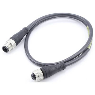 Molex upravený zástrčkový konektor pre senzory - aktory, 1200070476, piny: 4, 10.0 m, 1 ks-0