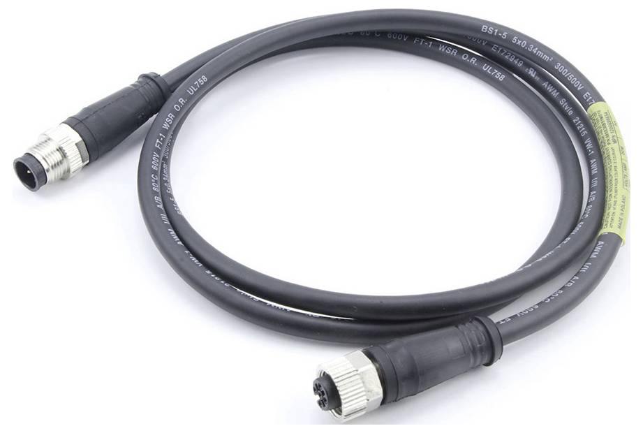 Molex upravený zástrčkový konektor pre senzory - aktory, 1200698657, 5.0 m, 1 ks-0