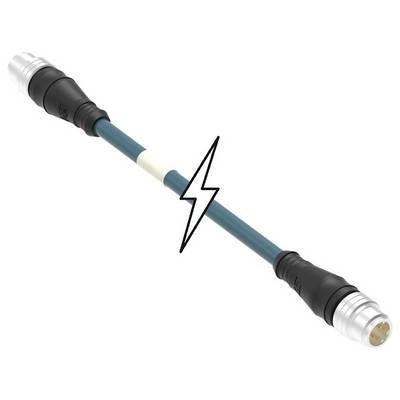 Molex upravený zástrčkový konektor pre senzory - aktory, 1300480124, piny: 4, 2.0 m, 1 ks-0