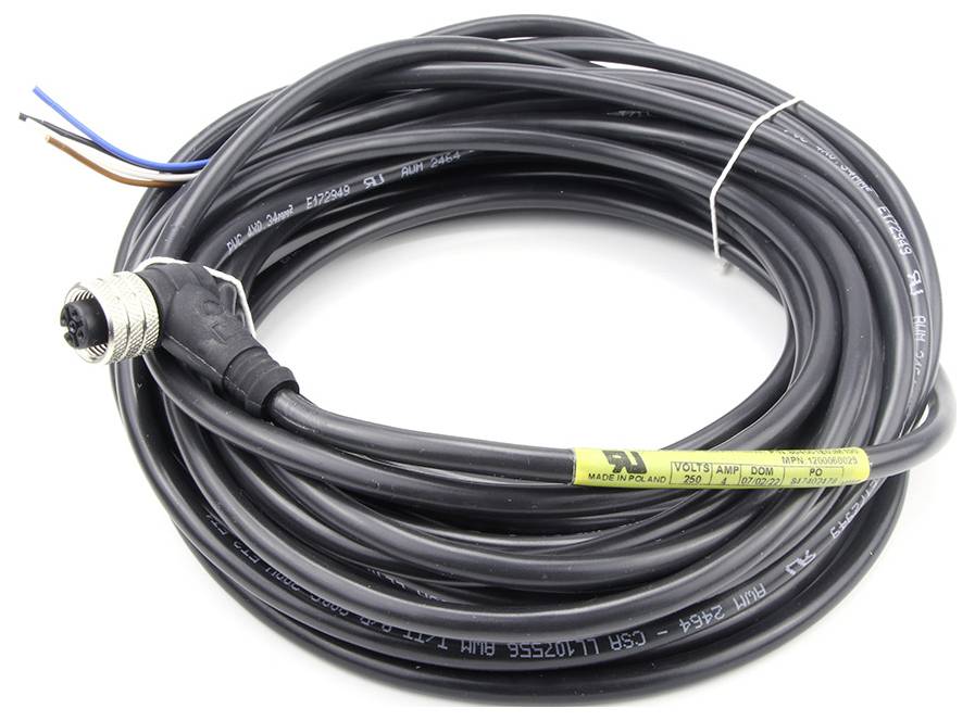 Molex upravený zástrčkový konektor pre senzory - aktory, 1200060021, piny: 4, 2.0 m, 1 ks-0