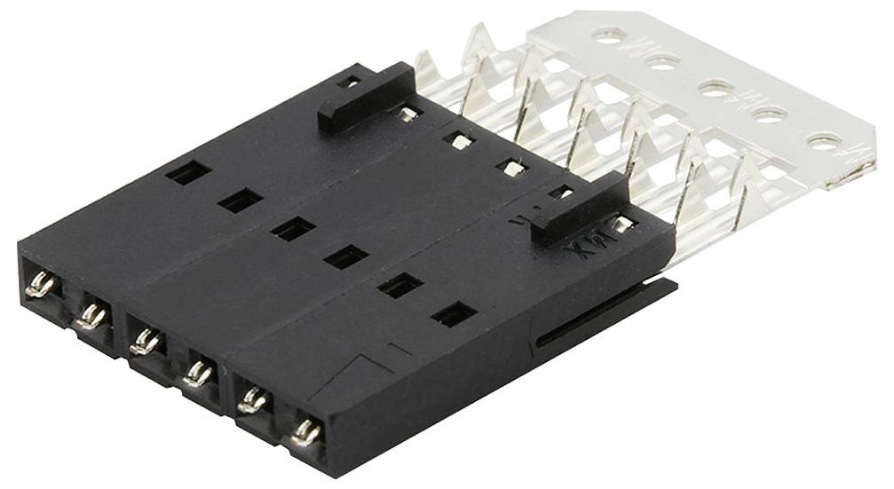 Molex 15-47-5100 Printplaatconnector Totaal aantal polen: 10 Rastermaat: 2.54 mm Inhoud: 1 stuk(s) Tube