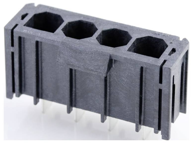 Molex 172042-0401 Male header, inbouw (standaard) Totaal aantal polen: 4 Rastermaat: 7.50 mm Inhoud: 1 stuk(s) Tray