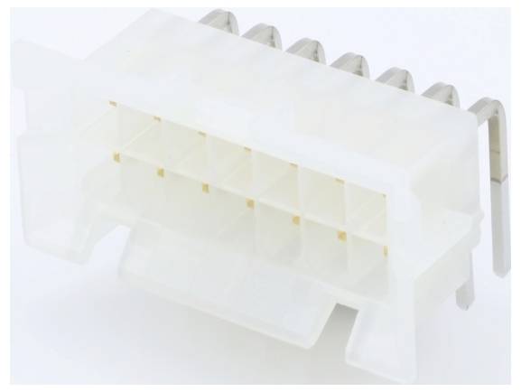 Molex 15-24-9147 Female header, inbouw (standaard) Totaal aantal polen: 14 Rastermaat: 4.20 mm Inhoud: 1 stuk(s) Tray
