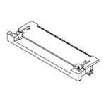 Molex 54104-3333 FFC/FPC-aansluiting Totaal aantal polen: 33 Rastermaat: 0.50 mm Inhoud: 1 stuk(s) Tape on Full reel
