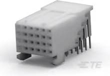 TE Connectivity 536507-1 Printplaatconnector Totaal aantal polen: 24 Inhoud: 1 stuk(s) Tube