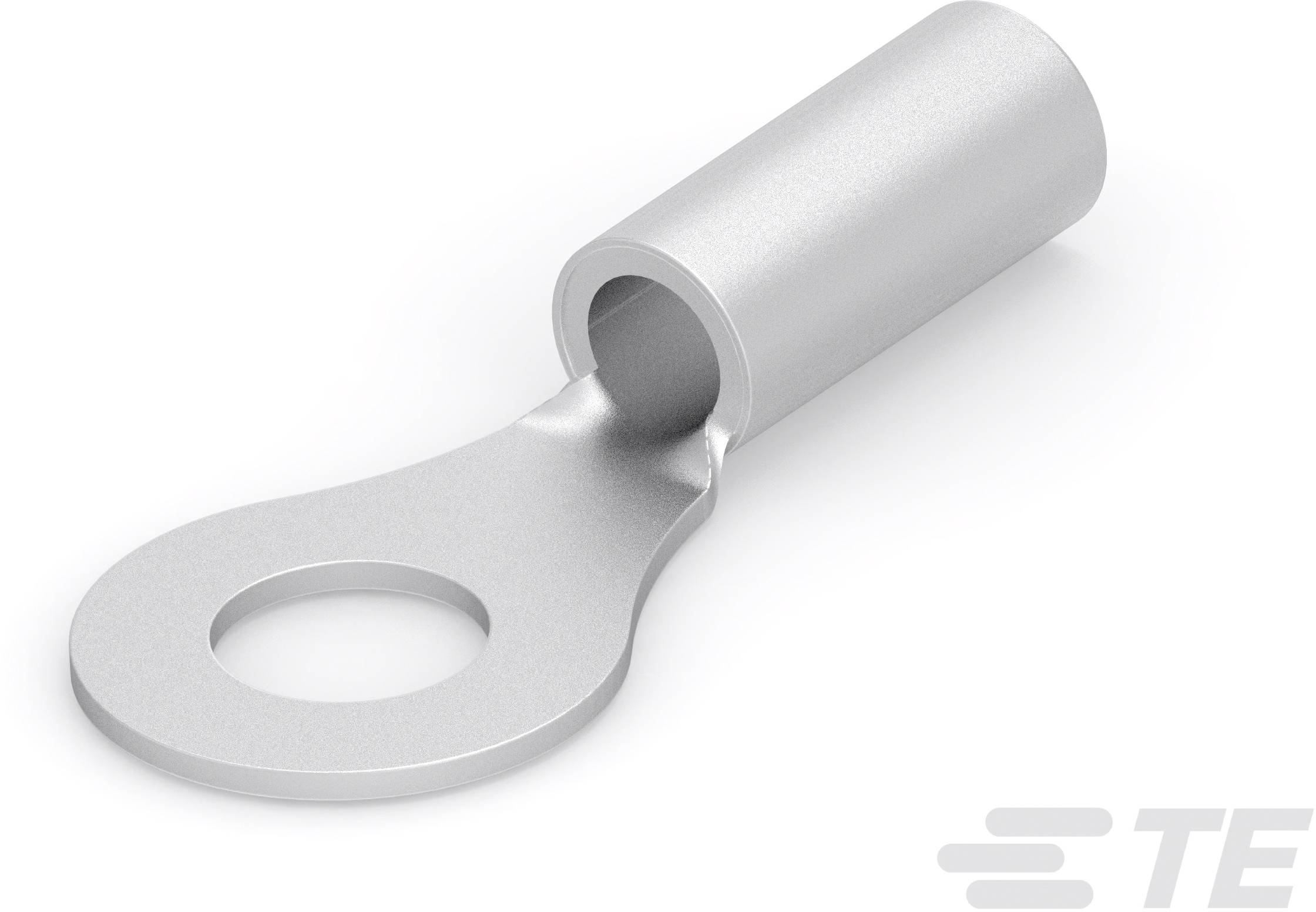 TE Connectivity 31772 Ringkabelschoen Dwarsdoorsnede (max.): 6 mm&sup2; Schachtdiameter: 6.35 mm Onge&iuml;soleerd 1 stuk(s) Piece