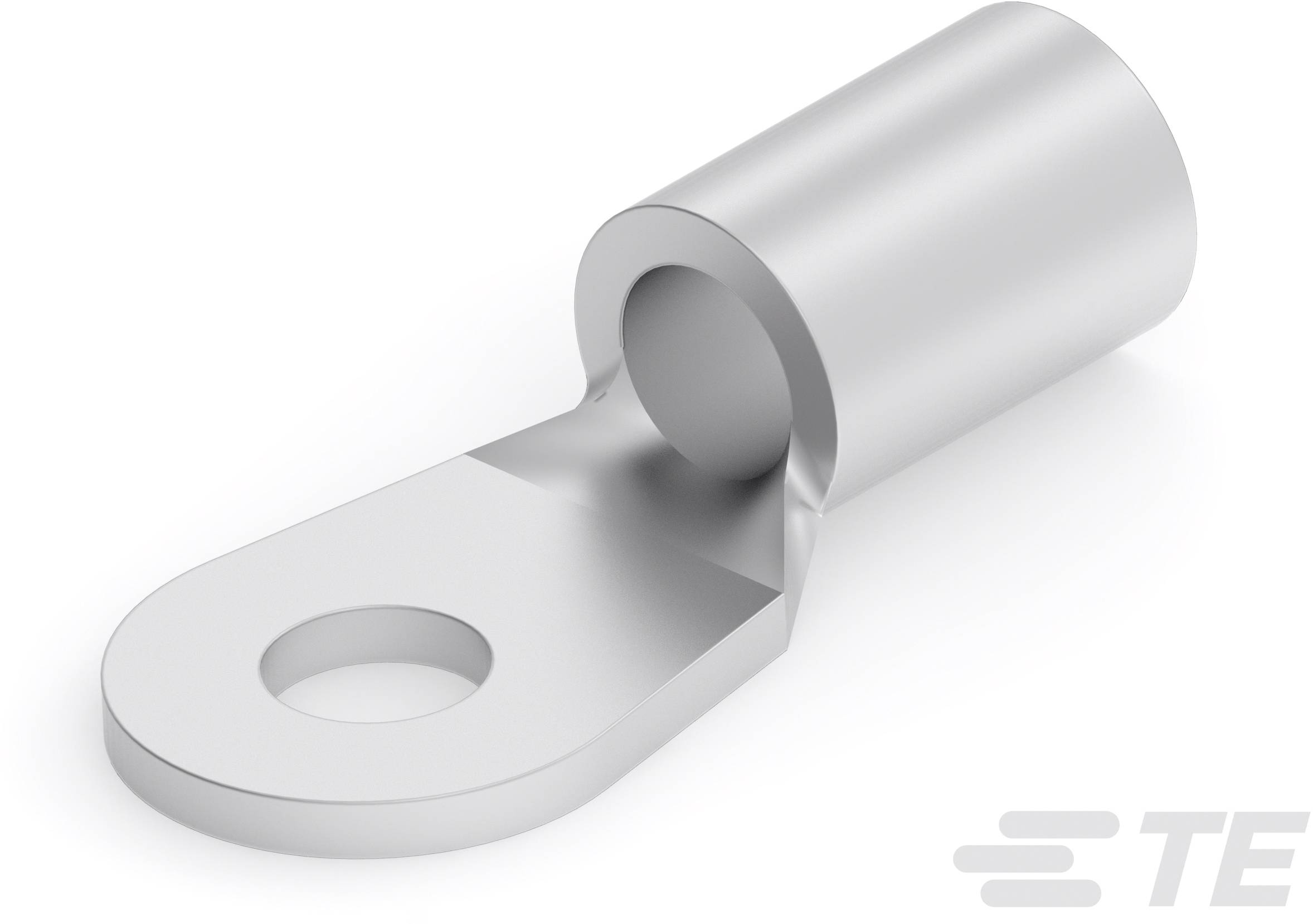 TE Connectivity 324061 Ringkabelschoen Dwarsdoorsnede (max.): 10.5 mm&sup2; Schachtdiameter: 4.34 mm Onge&iuml;soleerd 1 stuk(s) Piece