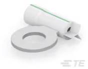 TE Connectivity 322307 Ringkabelschoen Dwarsdoorsnede (max.): 1.4 mm&sup2; Schachtdiameter: 6.14 mm Deels ge&iuml;soleerd 1 stuk(s) Box