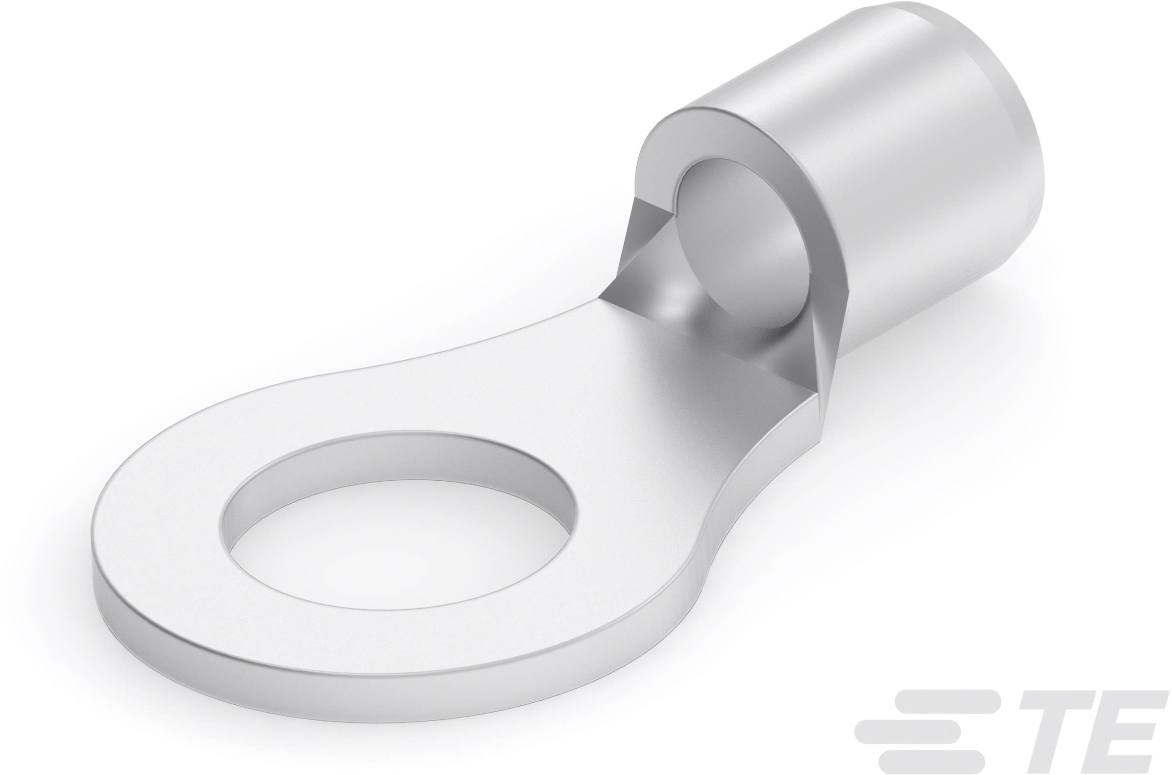 TE Connectivity 8-34123-1 Ringkabelschoen Dwarsdoorsnede (max.): 2.62 mm&sup2; Schachtdiameter: 5 mm Onge&iuml;soleerd 1 stuk(s) Piece