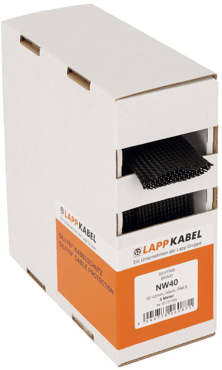 LAPP 61721265 SILVYN BRAID PA6 NW 40 32,0-42,0 / 5M Gevlochten slang 5 m